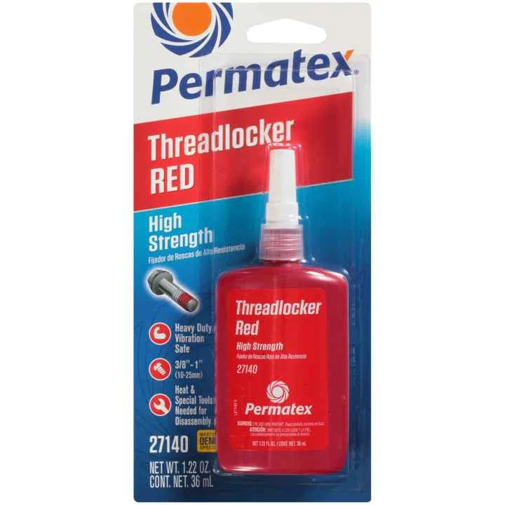 27140 – PERMTX-LOCKT Thread Sealant, Use With Cylinder Block/ Rocker Arm Studs/ Ring Gear Bolts/ Frame Bolts And Shoc...